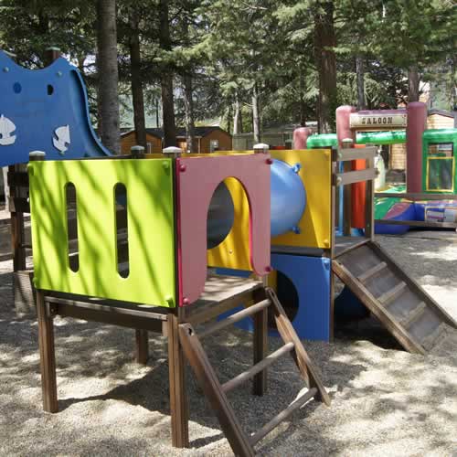 children's playground, the slides