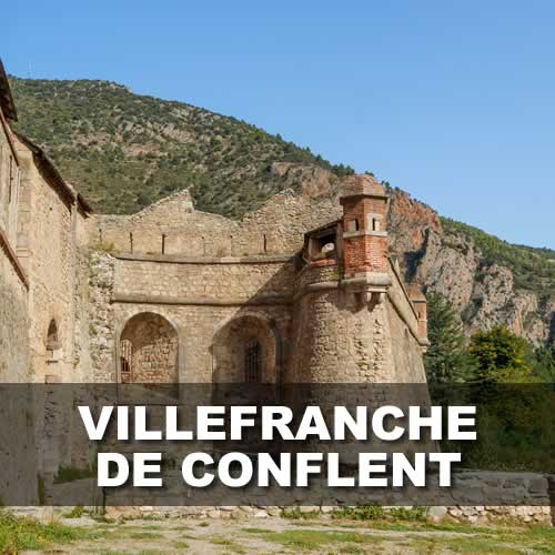visite de la ville fortifiée de Villefranche de Conflent